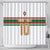 Custom Morocco Football Shower Curtain The Roar of Atlas Lions