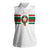 Custom Morocco Football Women Sleeveless Polo Shirt The Roar of Atlas Lions - Wonder Print Shop