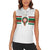 Custom Morocco Football Women Sleeveless Polo Shirt The Roar of Atlas Lions - Wonder Print Shop