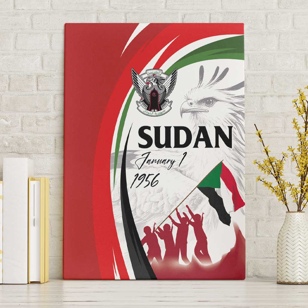 Sudan Independence Day Canvas Wall Art Victory is Ours - Soldiers of the Homeland - Wonder Print Shop