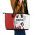 Sudan Independence Day Leather Tote Bag Victory is Ours - Soldiers of the Homeland - Wonder Print Shop