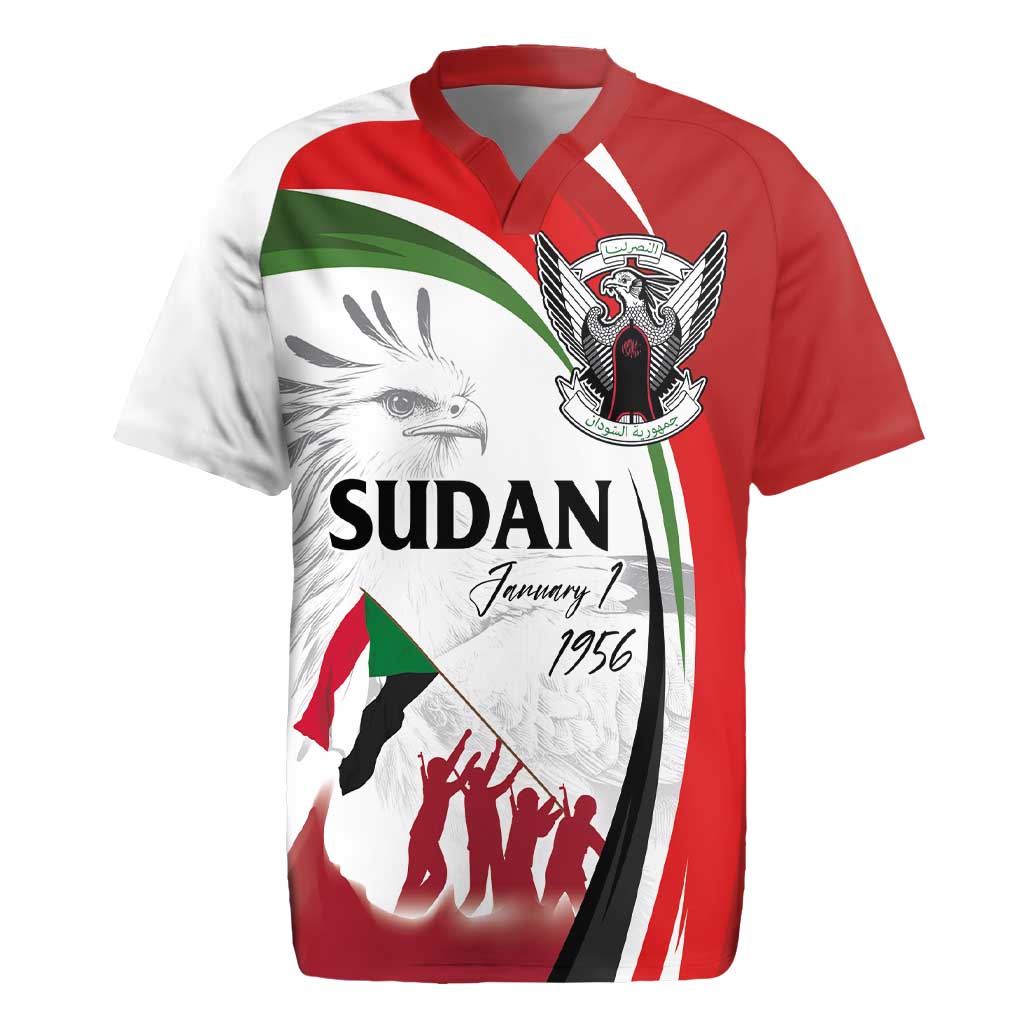 Sudan Independence Day Rugby Jersey Victory is Ours - Soldiers of the Homeland - Wonder Print Shop