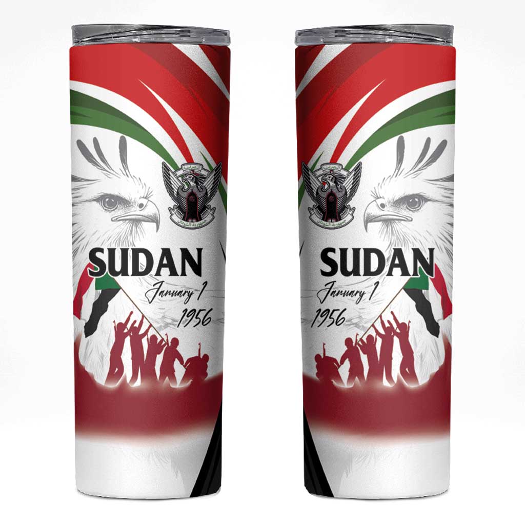 Sudan Independence Day Skinny Tumbler Victory is ours - Soldiers of the Homeland - Wonder Print Shop