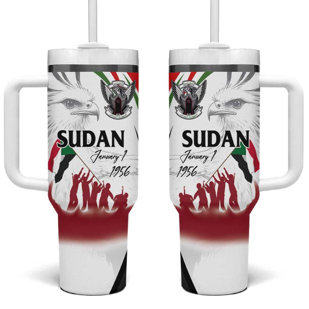 Sudan Independence Day Tumbler With Handle Victory is ours - Soldiers of the Homeland - Wonder Print Shop