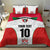 Custom Sudan Football Bedding Set Falcons of Jediane - Wings of Victory - Wonder Print Shop