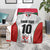 Custom Sudan Football Blanket Falcons of Jediane - Wings of Victory