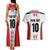 Custom Sudan Football Couples Matching Tank Maxi Dress and Hawaiian Shirt Falcons of Jediane - Wings of Victory - Wonder Print Shop