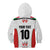 Custom Sudan Football Kid Hoodie Falcons of Jediane - Wings of Victory - Wonder Print Shop