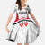 Custom Sudan Football Kid Short Sleeve Dress Falcons of Jediane - Wings of Victory - Wonder Print Shop