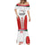 Custom Sudan Football Mermaid Dress Falcons of Jediane - Wings of Victory - Wonder Print Shop