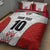 Custom Sudan Football Quilt Bed Set Falcons of Jediane - Wings of Victory - Wonder Print Shop