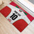 Custom Sudan Football Rubber Doormat Falcons of Jediane - Wings of Victory - Wonder Print Shop