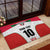 Custom Sudan Football Rubber Doormat Falcons of Jediane - Wings of Victory - Wonder Print Shop