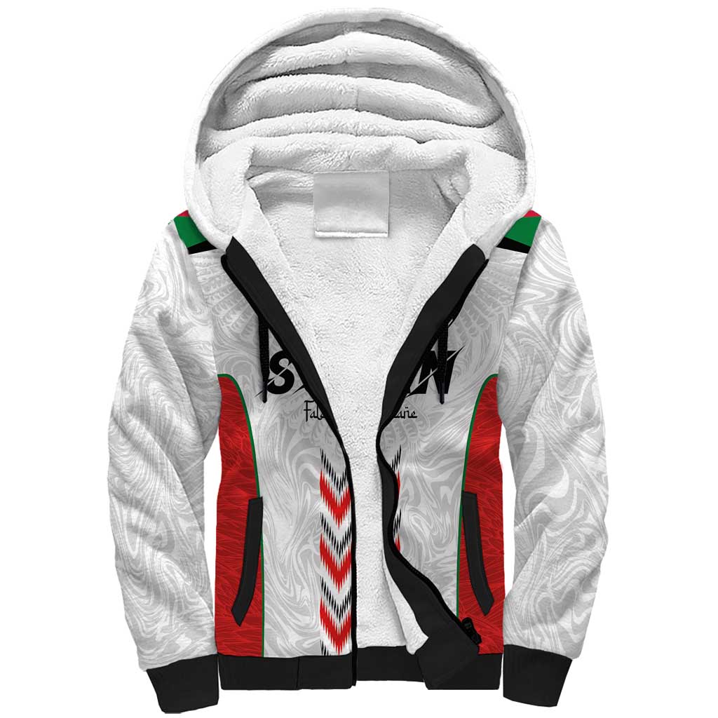 Custom Sudan Football Sherpa Hoodie Falcons of Jediane - Wings of Victory - Wonder Print Shop