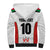 Custom Sudan Football Sherpa Hoodie Falcons of Jediane - Wings of Victory - Wonder Print Shop