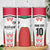 Custom Sudan Football Skinny Tumbler Falcons of Jediane - Wings of Victory - Wonder Print Shop