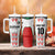 Custom Sudan Football Tumbler With Handle Falcons of Jediane - Wings of Victory - Wonder Print Shop