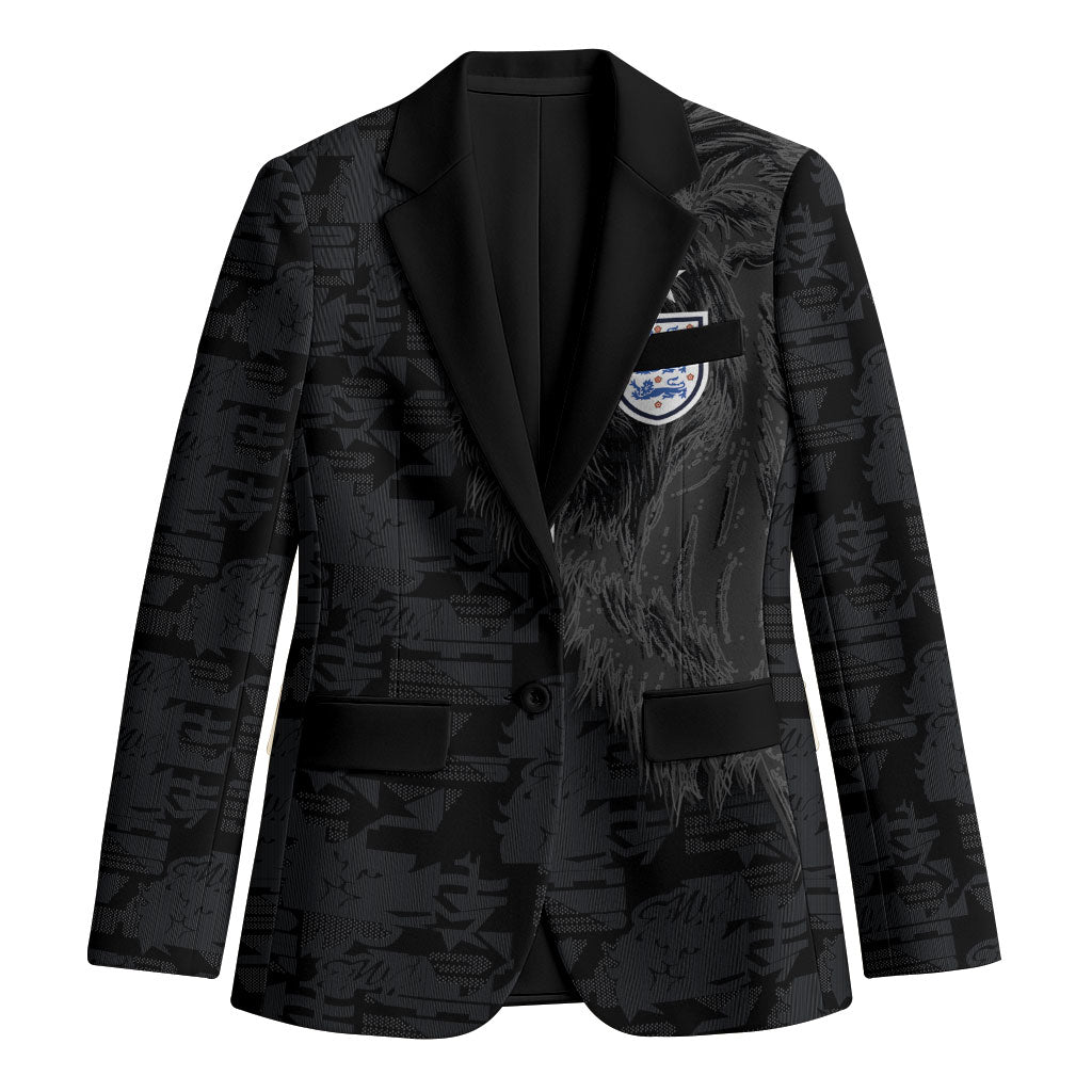 England National Football Custom Blazer Lions Roar 2026 Glory Black