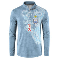 England National Football Custom Button Sweatshirt Lions Roar 2026 Glory