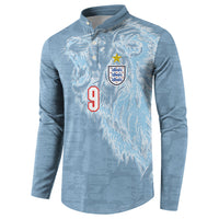England National Football Custom Button Sweatshirt Lions Roar 2026 Glory