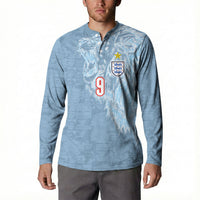 England National Football Custom Button Sweatshirt Lions Roar 2026 Glory