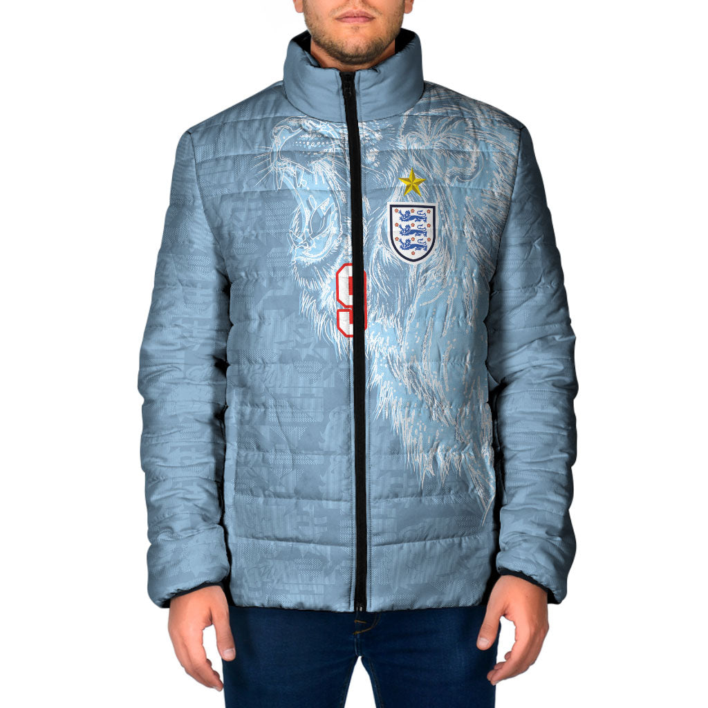 England National Football Custom Padded Jacket Lions Roar 2026 Glory