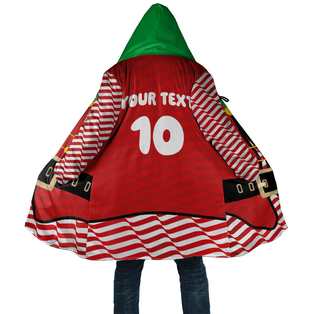 Custom USA Soccer Cloak Funny Christmas Elf Costume