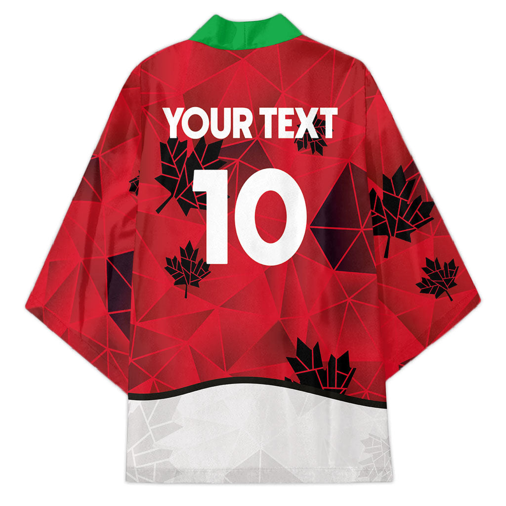 Custom Canada Football Kimono Funny Christmas Elf Costume
