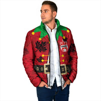 Custom Canada Football Padded Jacket Funny Christmas Elf Costume