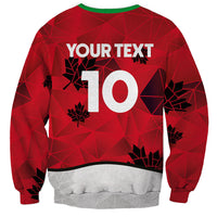 Custom Canada Football Sweatshirt Funny Christmas Elf Costume
