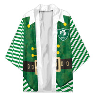 Custom Ireland Rugby Kimono Funny Christmas Elf Costume