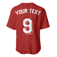 Custom Norway Football Baseball Jersey Retro Style