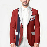 Custom Norway Football Blazer Retro Style
