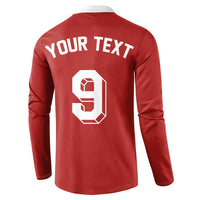 Custom Norway Football Button Sweatshirt Retro Style