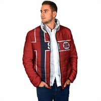 Custom Norway Football Padded Jacket Retro Style