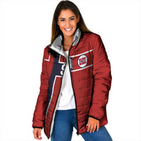 Custom Norway Football Padded Jacket Retro Style