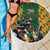 South Africa Rugby Beach Blanket The Springbok Mascot and Rugby Players Fight for Victory - Wonder Print Shop