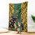 South Africa Rugby Blanket The Springbok Mascot and Rugby Players Fight for Victory