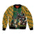 South Africa Rugby Bomber Jacket The Springbok Mascot and Rugby Players Fight for Victory - Wonder Print Shop