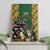 South Africa Rugby Canvas Wall Art The Springbok Mascot and Rugby Players Fight for Victory - Wonder Print Shop