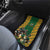 South Africa Rugby Car Mats The Springbok Mascot and Rugby Players Fight for Victory - Wonder Print Shop