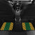 South Africa Rugby Car Mats The Springbok Mascot and Rugby Players Fight for Victory - Wonder Print Shop