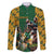 South Africa Rugby Family Matching Long Sleeve Bodycon Dress and Hawaiian Shirt The Springbok Mascot and Rugby Players Fight for Victory - Wonder Print Shop