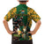 South Africa Rugby Family Matching Mermaid Dress and Hawaiian Shirt The Springbok Mascot and Rugby Players Fight for Victory - Wonder Print Shop