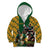 South Africa Rugby Kid Hoodie The Springbok Mascot and Rugby Players Fight for Victory - Wonder Print Shop