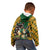 South Africa Rugby Kid Hoodie The Springbok Mascot and Rugby Players Fight for Victory - Wonder Print Shop