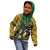 South Africa Rugby Kid Hoodie The Springbok Mascot and Rugby Players Fight for Victory - Wonder Print Shop