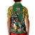 South Africa Rugby Kid Polo Shirt The Springbok Mascot and Rugby Players Fight for Victory - Wonder Print Shop