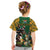 South Africa Rugby Kid T Shirt The Springbok Mascot and Rugby Players Fight for Victory - Wonder Print Shop