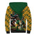 South Africa Rugby Sherpa Hoodie The Springbok Mascot and Rugby Players Fight for Victory - Wonder Print Shop